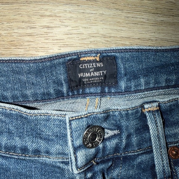 Citizens of Humanity Emerson Slim Boyfriend Jeans Womens Size 24 Blue Denim - Picture 4 of 12